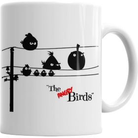 Baskı Dükkanı KB1116 The Angry Birds Porselen Kupa Bardak