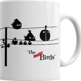 Baskı Dükkanı KB1116 The Angry Birds Porselen Kupa Bardak