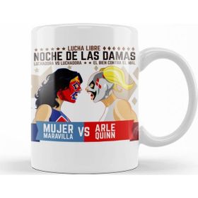 Baskı Dükkanı KB11164 Lucha Libre Ladies Night Porselen Kupa Bardak