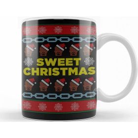 Baskı Dükkanı KB11172 Luke Cage Sweet Christmas Porselen Kupa Bardak