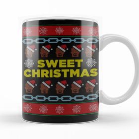 Baskı Dükkanı KB11172 Luke Cage Sweet Christmas Porselen Kupa Bardak