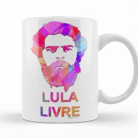 Baskı Dükkanı KB11173 Lula Lıvre Colorido Abstrato Porselen Kupa Bardak