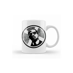 Baskı Dükkanı KB11184 Malcom X Porselen Kupa Bardak