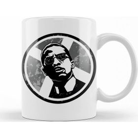 Baskı Dükkanı KB11184 Malcom X Porselen Kupa Bardak