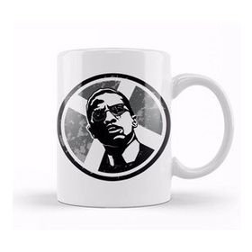Baskı Dükkanı KB11184 Malcom X Porselen Kupa Bardak