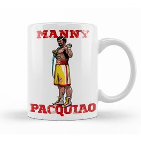 Baskı Dükkanı KB11187 Mannypacquiao Pacquiao Porselen Kupa Bardak