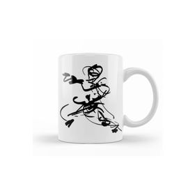 Baskı Dükkanı KB11191 Mantisstyle Kung Fu Porselen Kupa Bardak