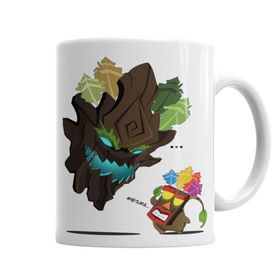 Baskı Dükkanı KB11193 Maokai Mascara Crash Porselen Kupa Bardak