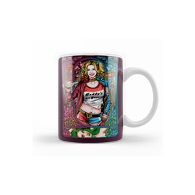 Baskı Dükkanı KB11195 Margot Robbie As Harley Quinn Porselen Kupa Bardak