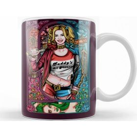 Baskı Dükkanı KB11195 Margot Robbie As Harley Quinn Porselen Kupa Bardak