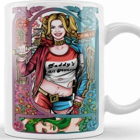 Baskı Dükkanı KB11195 Margot Robbie As Harley Quinn Porselen Kupa Bardak