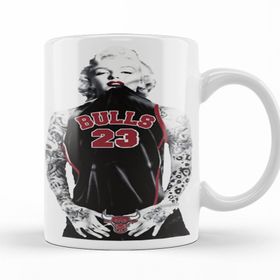 Baskı Dükkanı KB11198 Marilyn 23 Porselen Kupa Bardak