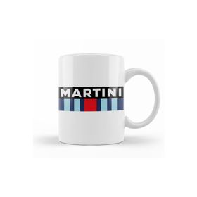 Baskı Dükkanı KB11209 Martini Racing Rectangle Porselen Kupa Bardak