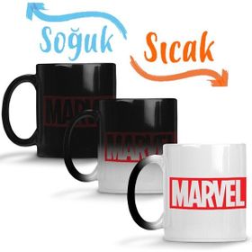 Baskı Dükkanı KB11213 Marvel Porselen Kupa Bardak