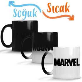 Baskı Dükkanı KB11213 Marvel Porselen Kupa Bardak