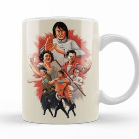 Baskı Dükkanı KB11217 Masters Of Hustle Kung Fu Hustle Porselen Kupa Bardak