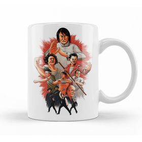 Baskı Dükkanı KB11217 Masters Of Hustle Kung Fu Hustle Porselen Kupa Bardak