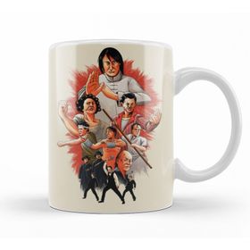 Baskı Dükkanı KB11217 Masters Of Hustle Kung Fu Hustle Porselen Kupa Bardak