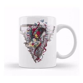 Baskı Dükkanı KB11219 Maxine Caulfield Life Is Tattooed Porselen Kupa Bardak