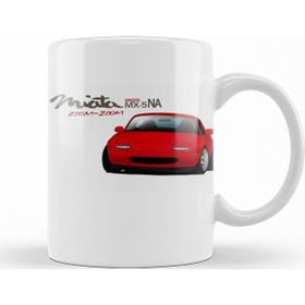 Baskı Dükkanı KB11220 Mazda Mx-5 Miata Na Porselen Kupa Bardak