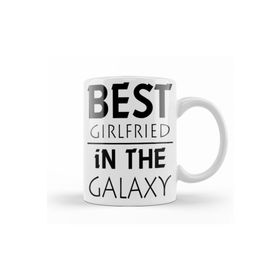 Baskı Dükkanı KB11222 Melhor Amiga Da Galaxasia Porselen Kupa Bardak
