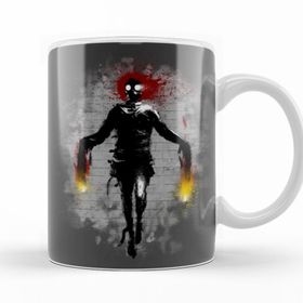 Baskı Dükkanı KB11226 Metal Gear Solid 5 Street Mantis Porselen Kupa Bardak