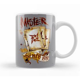 Baskı Dükkanı KB11228 Metalhead Master Master Porselen Kupa Bardak