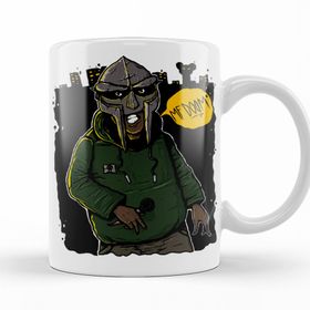 Baskı Dükkanı KB11232 Mf Doom City Porselen Kupa Bardak