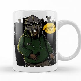 Baskı Dükkanı KB11232 Mf Doom City Porselen Kupa Bardak