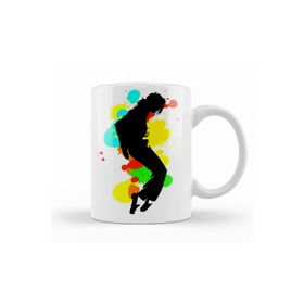 Baskı Dükkanı KB11235 Michael Jackson Tributes Porselen Kupa Bardak