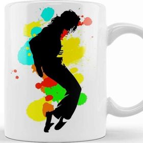 Baskı Dükkanı KB11235 Michael Jackson Tributes Porselen Kupa Bardak