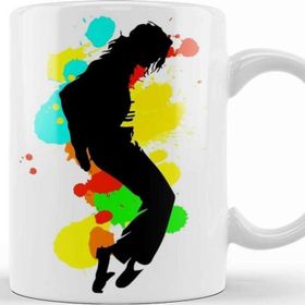 Baskı Dükkanı KB11235 Michael Jackson Tributes Porselen Kupa Bardak