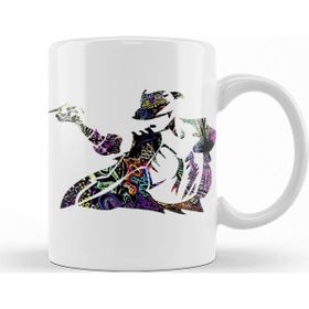 Baskı Dükkanı KB11237 Michael Jackson Psychedelic Porselen Kupa Bardak