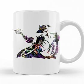Baskı Dükkanı KB11237 Michael Jackson Psychedelic Porselen Kupa Bardak