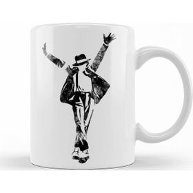 Baskı Dükkanı KB11240 Michael Jackson Pop Porselen Kupa Bardak