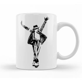 Baskı Dükkanı KB11240 Michael Jackson Pop Porselen Kupa Bardak