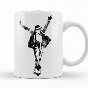 Baskı Dükkanı KB11240 Michael Jackson Pop Porselen Kupa Bardak
