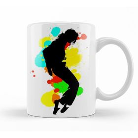 Baskı Dükkanı KB11242 Michael Jackson Tributes Porselen Kupa Bardak