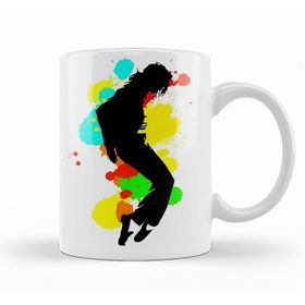 Baskı Dükkanı KB11242 Michael Jackson Tributes Porselen Kupa Bardak