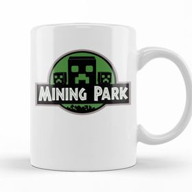 Baskı Dükkanı KB11258 Mining Park Porselen Kupa Bardak