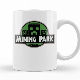 Baskı Dükkanı KB11258 Mining Park Porselen Kupa Bardak