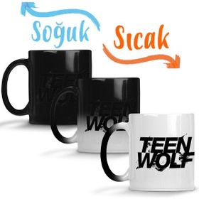 Baskı Dükkanı KB1127 Teen Wolf Alpha Beta Omega Porselen Kupa Bardak