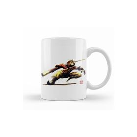 Baskı Dükkanı KB11270 Monkey King Sun Wukong Action Porselen Kupa Bardak