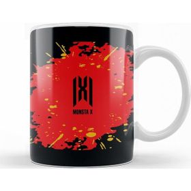 Baskı Dükkanı KB11274 Monsta X New Logo Porselen Kupa Bardak