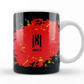 Baskı Dükkanı KB11274 Monsta X New Logo Porselen Kupa Bardak