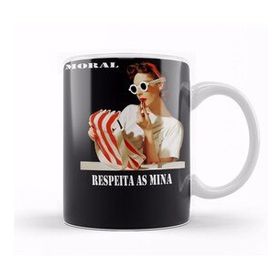 Baskı Dükkanı KB11282 Moral Respeita As Mina Porselen Kupa Bardak