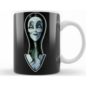 Baskı Dükkanı KB11283 Morticia The Ultimate Goth Wife Porselen Kupa Bardak
