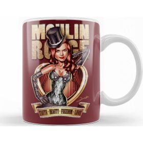 Baskı Dükkanı KB11286 Moulin Rouge Satine Porselen Kupa Bardak