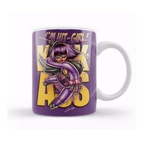 Baskı Dükkanı KB11293 Movie Kick Ass Im Hit Girl Porselen Kupa Bardak