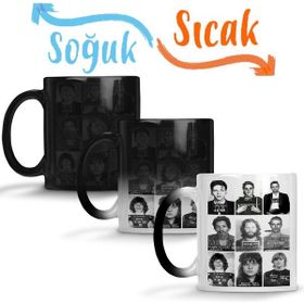 Baskı Dükkanı KB11299 Mugshots Porselen Kupa Bardak